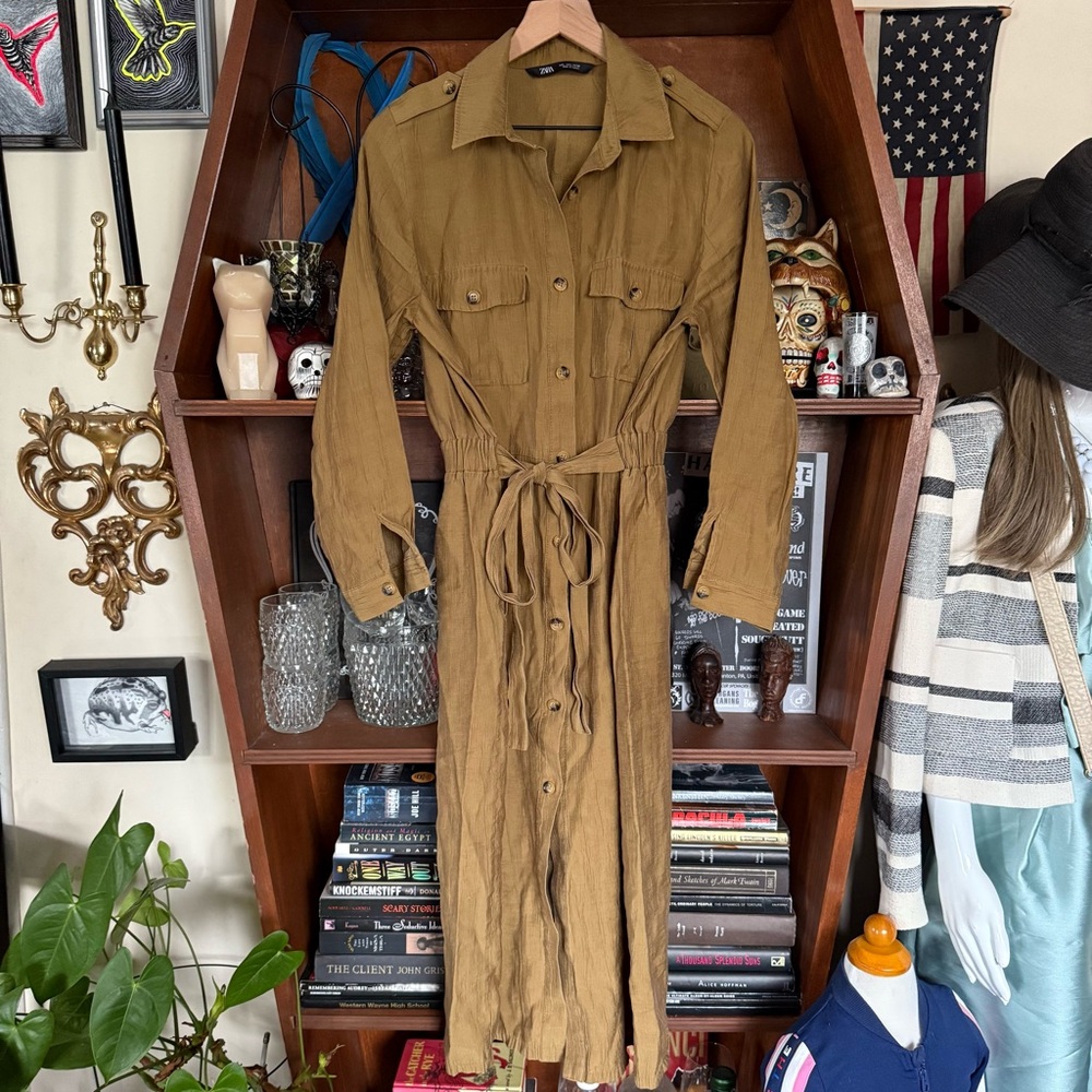 Zara - Utility-Inspired Dress - Women’s Large